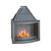 INVICTA FRANCE Wood Fire Panoramic 80 Lateral