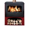 INVICTA FRANCE Wood Stove Agate Dark Red