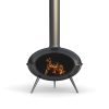 INVICTA FRANCE Wood Stove Brio 3 Pied Central
