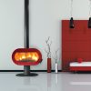 INVICTA FRANCE Wood Stove Fifty Sur Pied Rouge - Image 3
