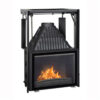INVICTA FRANCE Wood Fire 80 Lux Raisable Wide View