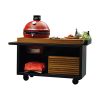 OFYR HOLLAND Kamado Table Black 135 PRO Teak Wood KJ - Image 2