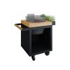 OFYR HOLLAND Kamado Table Black 65 PRO Teak Wood KJ
