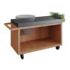 OFYR HOLLAND Kamado Table Corten 135 PRO Concrete BGE