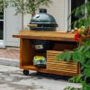 OFYR HOLLAND Kamado Table Corten 135 PRO Teak Wood BGE - Image 7