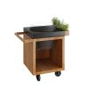 OFYR HOLLAND Kamado Table Corten 65 PRO Concrete BGE