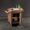 OFYR HOLLAND Storage Insert PRO with 1 door Teak Wood Small - Image 3