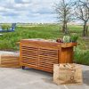 OFYR HOLLAND Storage Insert PRO with 2 doors Teak Wood Large - Image 3