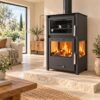 THERMIKI Wood Stove ATS 90-30 3 Sides - Image 2