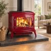INVICTA FRANCE Wood Stove Bradford Red 9 KW - Image 2