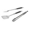 BARBECOOK Tong and Turner with Fork Black