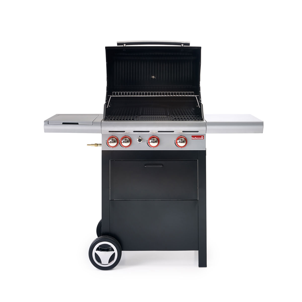 BARBECOOK Gas BBQ Spring 350 with Side Burner - WoodandGas