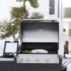 BARBECOOK Gas BBQ Stella 3221 with Drawers Black - Image 7