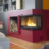 INVICTA FRANCE Wood Fire Corner Right 70 Lateral - Image 3
