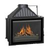INVICTA FRANCE Wood Fire 70 Lux Lateral with valve