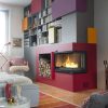 INVICTA FRANCE Wood Fire Corner Right 70 Lateral 9 KW - Image 3