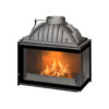 INVICTA FRANCE Wood Fire Corner Right 70 Lateral 9 KW