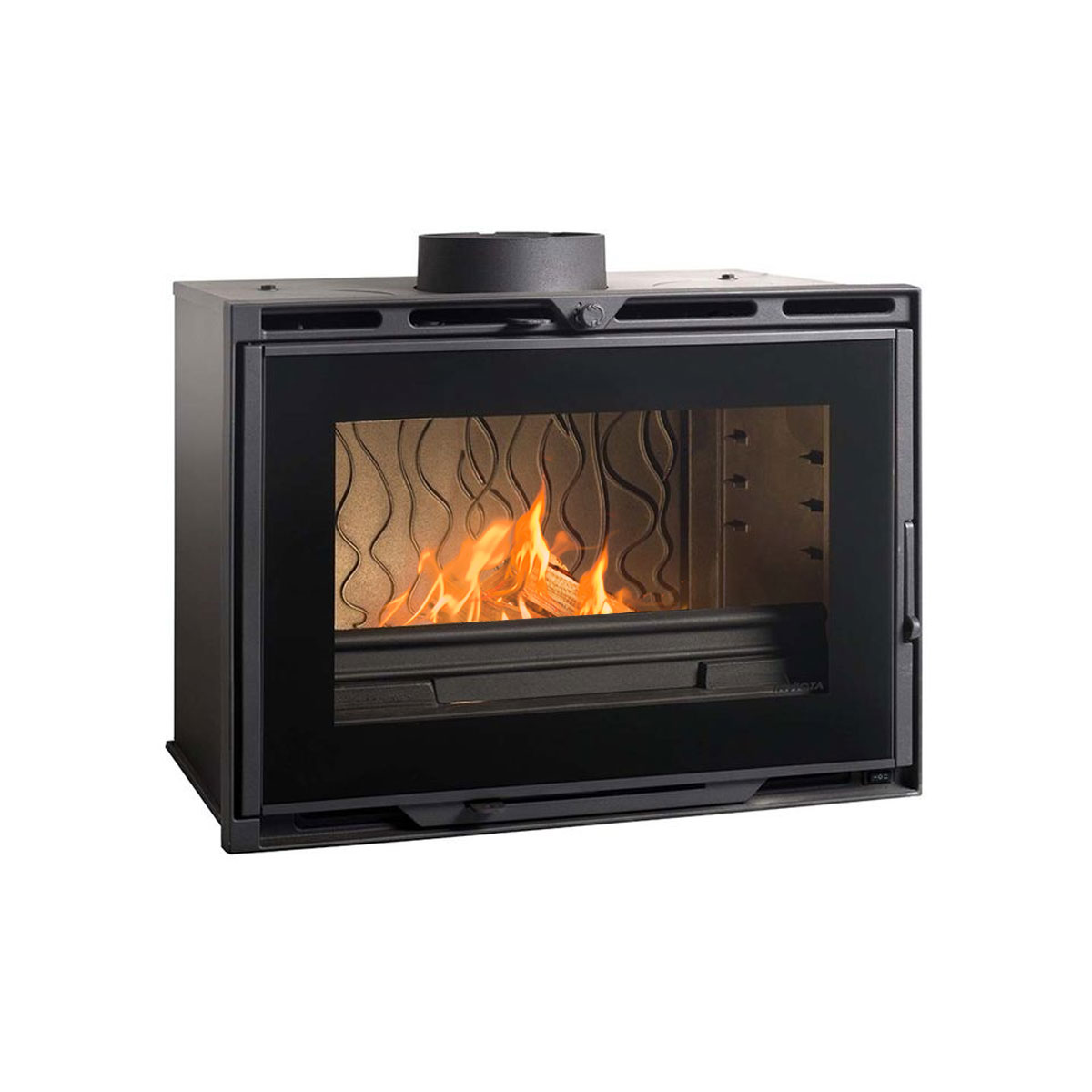 invicta-woodfireplace-turbo-angle70-lux-lateral-p967443-fire-1 INVICTA FRANCE Wood Fire Turbo Angle 70 Lux Lateral - Image 1