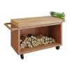 OFYR HOLLAND Mise en Place Table Corten 135 PRO Teak Wood
