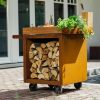 OFYR HOLLAND Mise en Place Table Corten 65 PRO Teak Wood - Image 3