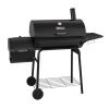 ROYAL GOURMET Charcoal Barrel BBQ 30" with Offset Smoker - Image 2