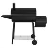 ROYAL GOURMET Charcoal Barrel BBQ 30" with Offset Smoker - Image 4