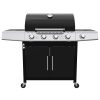 ROYAL GOURMET Gas BBQ with Side Burner