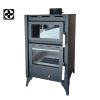 THERMIKI Wood Stove & Oven ATS Aero Masina Black - Image 2