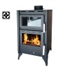 THERMIKI Wood Stove & Oven ATS Aero Masina Black