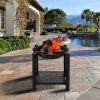KJ Fire Bowl with Legs & Log Grate Black - Image 8