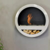 HENK Ethanol Fire Round White - Image 3