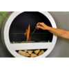 HENK Ethanol Fire Round White - Image 5