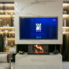 ACAMINETTI Wood Fire 3-Sided 90 Black Raisable - Image 4