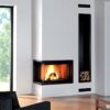 ACAMINETTI Wood Fire Corner Left 120 Black Raisable - Image 4