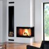 ACAMINETTI Wood Fire Corner Right 120 Black Raisable - Image 4