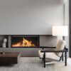 ACAMINETTI Wood Fire 140 Black Raisable - Image 3