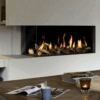 BELLFIRES HOLLAND Gas Fire Corner Left Large 3, Hidden Door, St