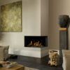 BELLFIRES HOLLAND Gas Fire Corner Right Medium 3, Hidden Door, - Image 2