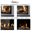 BELLFIRES HOLLAND Gas Fire Horizon XL 3, Floating Frame, Mirror - Image 4