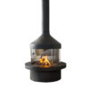 FOCUS FRANCE Gas Fire Central Meijifocus Black - Image 4