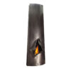 FOCUS FRANCE Wood Fire Central Magnifocus Eclate Waxed Steel - Image 2