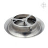 KRATKI POLAND Anemostat 150 Stalowy (Slim Circular Cap) - Image 3