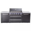 OUTDOOR Gas BBQ Grill 601UMI Black