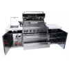 OUTDOOR Gas BBQ Grill 601 UMI White Granite 2 Sides - Image 3