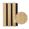 TG Wood Panel with Sound Isolation Oak 280x60x2.1