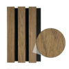 TG Wood Panel with Sound Isolation Walnut 280x60x2.1