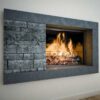 TOTEM Wood Fire Frontal 1300 STD Yellow Bricks - Image 9