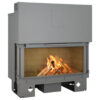 TOTEM Wood Fire Horizon 1300 STD Yellow Bricks