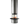 TRAFORART SPAIN Wood Fire Central Diamante Inox with Glass - Image 2