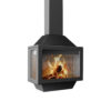 TRAFORART SPAIN Wood Fire Frontal Ariadna With Glass Black - Image 2